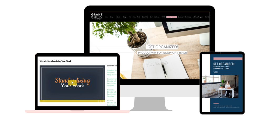 Course image for Get Organized! Productivity for Nonprofit Teams